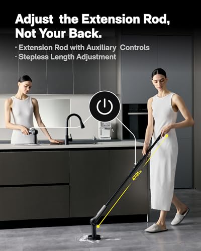 HOTO Flexi™ Cordless Electric Spin Scrubber, for Bathtub, Bathroom, Tile