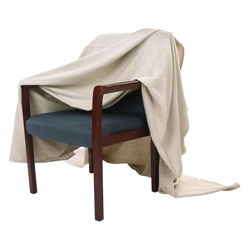 EZ Drop Painter's Canvas Fabric Drop Cloth for Painting (4 ft. x 5 ft.) - size: 4 ft. x 5 ft.