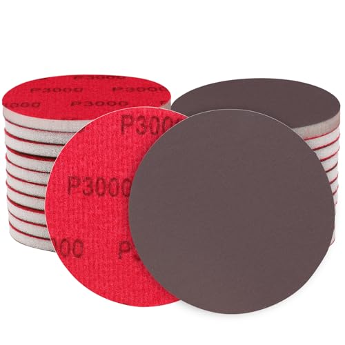 Shinboc 12 PCS 6 Inch Sanding Sponge 3000 Grit, Bowling Ball Sanding Pads - color: 3000grit, size: 6 Inch 12Pcs