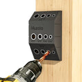 Muzata Upgraded Multi-Angle Cable Railing Drill Guide Jig Black CT24 - size: Black