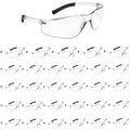 Salfboy 30 Pack Clear Safety Glasses Bulk Ansi Z87.1 Eye Protection Glasses - color: 118-30 Clear
