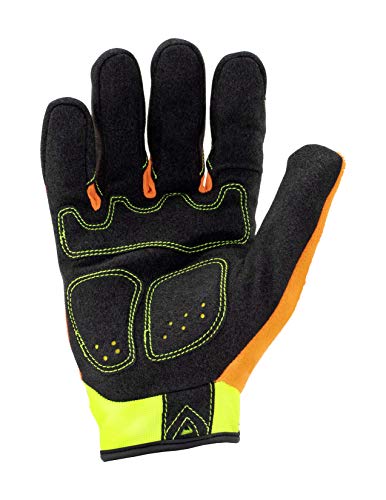 Impact Resistant Gloves,Orange,XL,PR - size: X-Large (Pack of 1)
