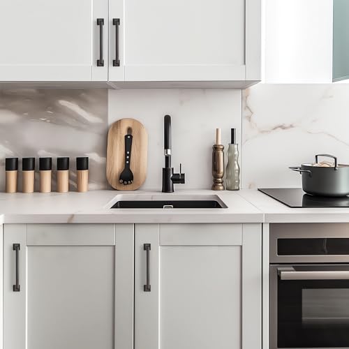 30 Pack Kitchen Cabinet Handles 5 Inch Oil Rubbed Bronze Cabinet Pulls - color: Oil Rubbed Bronze, size: 5 Inch Hole Centers