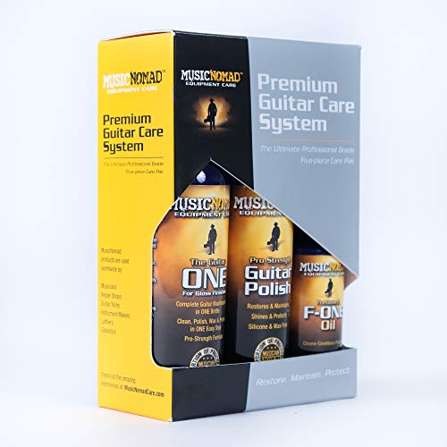 MusicNomad Complete Guitar Cleaning & Care Kit (MN108)