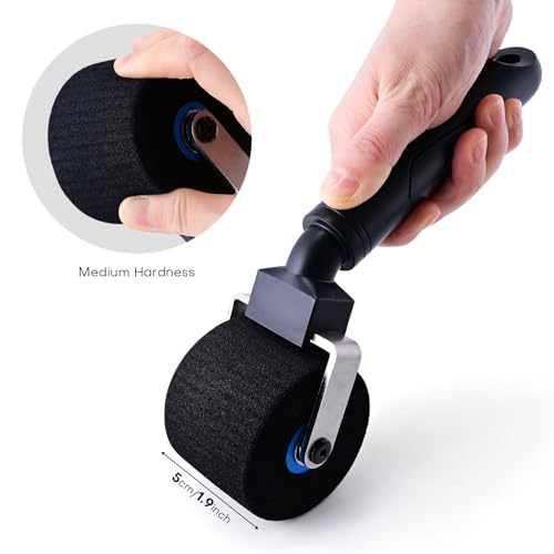 NEWISHTOOL Vinyl Wrap Tools 2-Inch Sponge Seam Roller for Uneven Textured