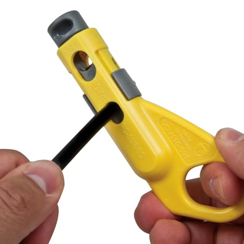 Klein Tools VDV110-095 Coax Cable Radial Stripper - style: Universal COAX Prep Tool