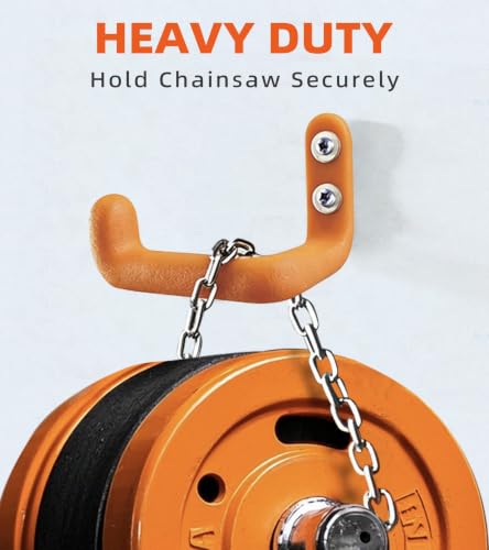 Chainsaw Hanger, 12 Pack Chainsaw Holder Wall Mount, Chainsaw Storage Hook - color: 12 Pack Hanger