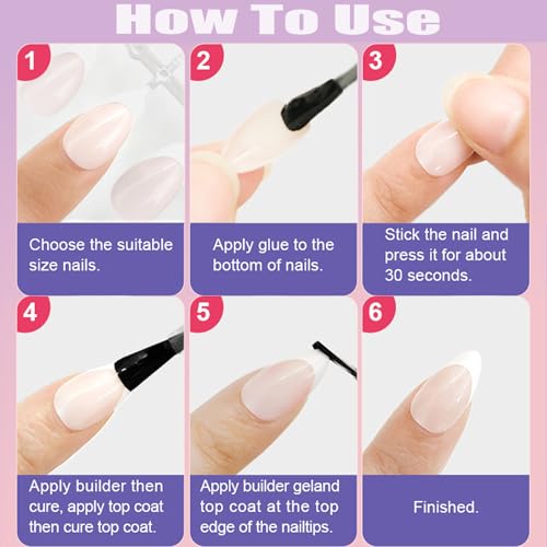 288Pcs Press on Nails Medium Almond Fake Nails 12 Solid Color False Nails Reusable Artificial Acrylic Glue on Nail Full Cover Stick on Nail for Women Salon DIY Manicure - color: Style-27