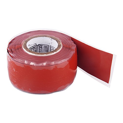 Walfront Self Fusing Silicone Tape Waterproof for Plumbing Hose Repair Electrical Insulation and Pipe Sealing