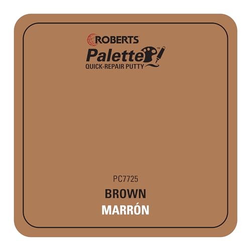 ROBERTS Palette Quick-Repair Putty for Wood, Laminate & Vinyl - Brown - color: brown