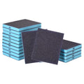 16Pcs 60Grit Double-Sided Sanding Sponges, Washable & Reusable - size: 60Grit