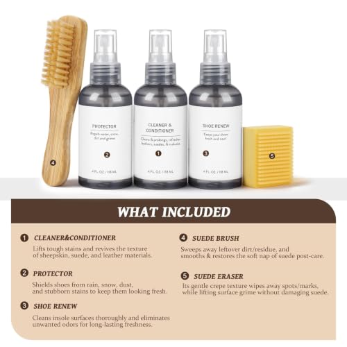Suede Cleaning Kit Compatible with UGG & Compatible with Birkenstock Shoes
