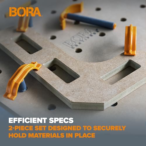 BORA Centipede Quick Clamps Set, 4-Piece Clamp Accessory CA0304 - size: 4-Piece Set