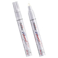 Overseas White Paint Pens Permanent Markers, 2 Oil Based Paint Makrers - color: White