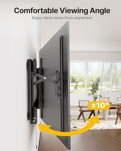 monTEK Heavy Duty Tilting TV Wall Mount for 55–105" Large TVs up to 200lbs - size: 55"-105" TV