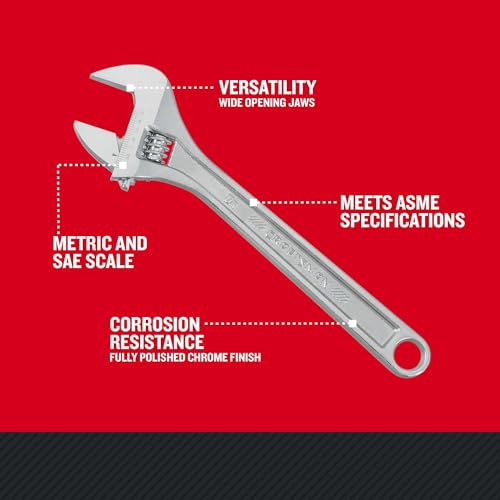 CRAFTSMAN Adjustable Wrench, 12-Inch (CMMT81624) - style: 12IN Adjustable Wrench