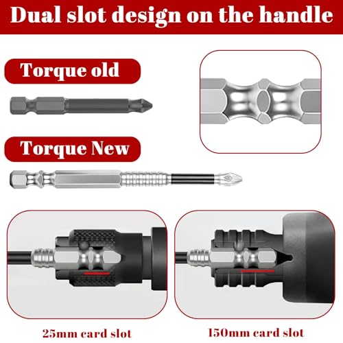 8pcs Drill Bit Magnetizer Screwdriver Magnetizer for Impact Drivers