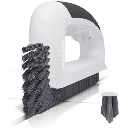 Lumkew Grout Cleaning Brush Cleaner for Floors Tile, Black, 1 Pcs - color: Black