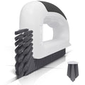Lumkew Grout Cleaning Brush Cleaner for Floors Tile, Black, 1 Pcs - color: Black