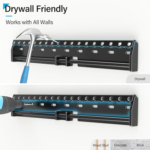 Supcline No Drill No Stud TV Wall Mount for 26-65 Inch TV up to 154 lbs - size: 26-65 Inch