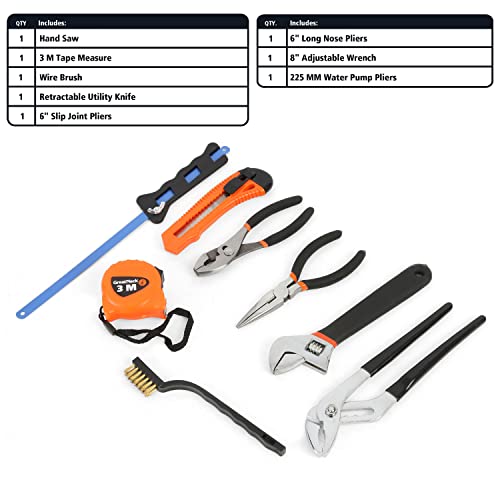 GreatNeck 191-Pc Mariner's Tool Set, Boat Tool Kit for Maintenance - size: 191-Piece