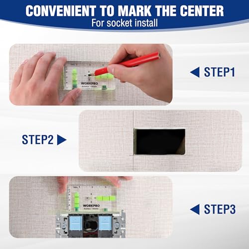 WORKPRO 3-3/4 Inch Mini Magnetic Pocket Level Tool - size: 3-3/4 Inch