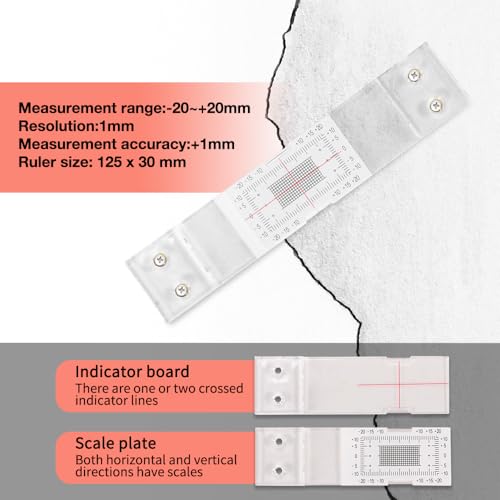 Standard Tell-Tale Crack Monitor Precision Crack Monitoring Gauge