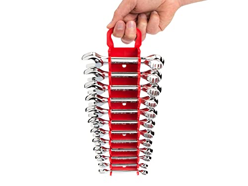 TEKTON Stubby Combination Wrench Set, 12-Piece | WRN01170 - size: 12-Piece (8-19 mm), style: Holder