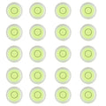 JYK Bubble Level 8x5.5mm 20pcs, Mini Circular Spirit Levels for Leveling Camera Tripod Telescope Workshop Turntable