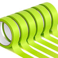HongWay Masking Tape 1 Inch, 6 Rolls x 22yd (132yds in Total) Painters Tapes for Painting Labeling Arts Crafts, Easy Removal, No Residue (0.94in Green) - color: Green, size: 0.94IN*22YD