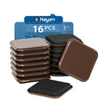 Square Furniture Sliders, 16pcs 3 inch Furniture Moving Carpet Slider - size: 3inch 16pcs