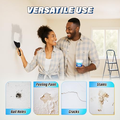DIYSELF 16-Piece Drywall Repair Kit, Spackle Wall Repair with Mesh Patches - size: 16 Pack