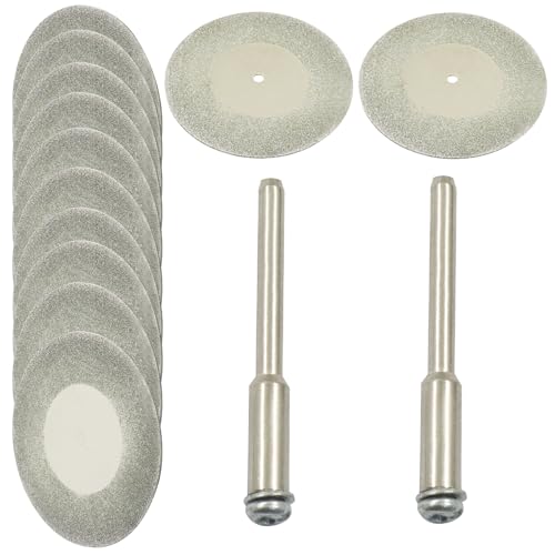 Bivethoi 12 Pack 60mm Mini Diamond Coated Cutting Off Wheels Discs - style: 60mm(12 Pack)