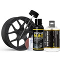 Matte Black Rim Touch Up Paint, Rim Repair Kit Curb Rash - color: Matte Black