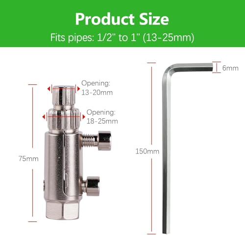 Broken Faucet Removal Tool,Stripped Screw Extractor,Broken Pipe Extractor Tool,Stripped Screw Extractor,For Damaged Faucet Water Pipe Remover (Rotundity) - size: Rotundity