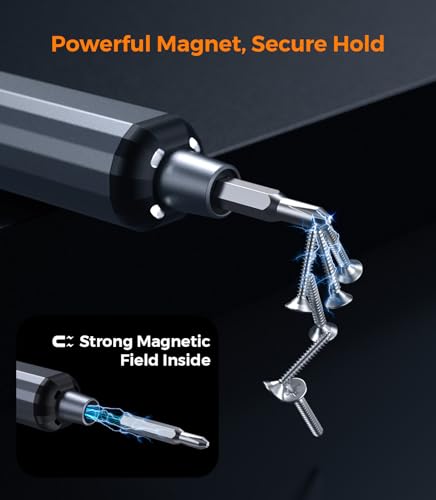 AXTH 76-in-1 Mini Electric Screwdriver Set, [Precise Torque Control] - style: 76in1 Electric