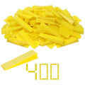 Storystore 400pcs Reusable Tile Wedges for 1/8", 1/16", 1/32" Tile Spacers - size: 400