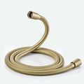 59 Inches 304 Stainless Steel Shower Hose Extra Long Gold - color: Gold, size: 59 Inches