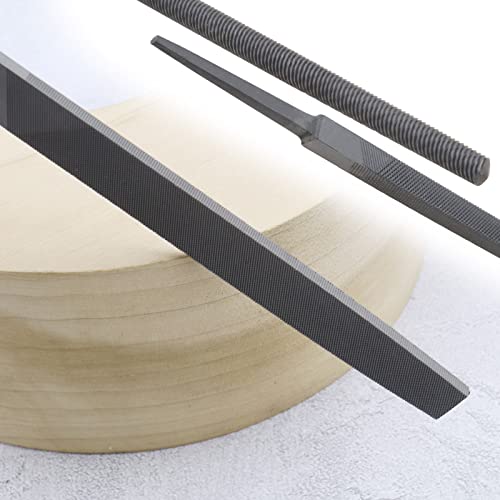 ECSiNG Set with 5Pcs Metal File Set Cut Engineers File Flat File Half Round File Round File Triangular File Square File for Metal Wood Plastic Gypsum Wallboard
