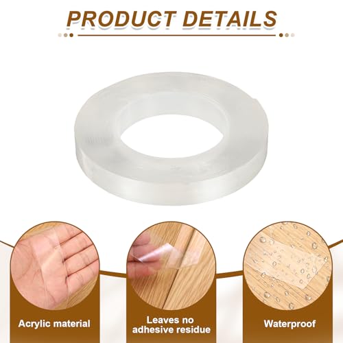 uxcell Window Weather Sealing Tape, 1.2 Inch x 32.8 ft (19.7mil Thick) - size: 1.2 Inch x 32.8 ft x 19.7mil