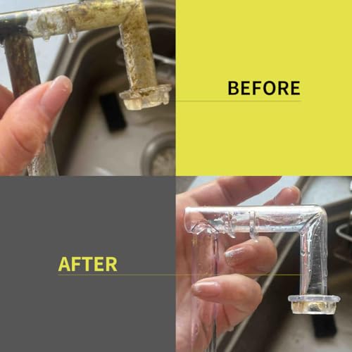 Flexible Drain Brush, 66" Extra Long Pipe Cleaners with 2 Pcs Straw Brush