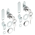 5/8" Cam Lock U 9941, for Drawers, Cabinets, File Boxes, 2 Sets - size: 5/8" Length