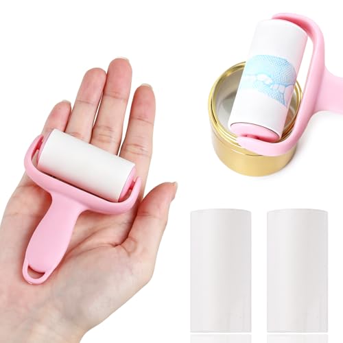 Mini Nail Stamper Cleaner Roller Kit with 2 Refills - color: #1 mini