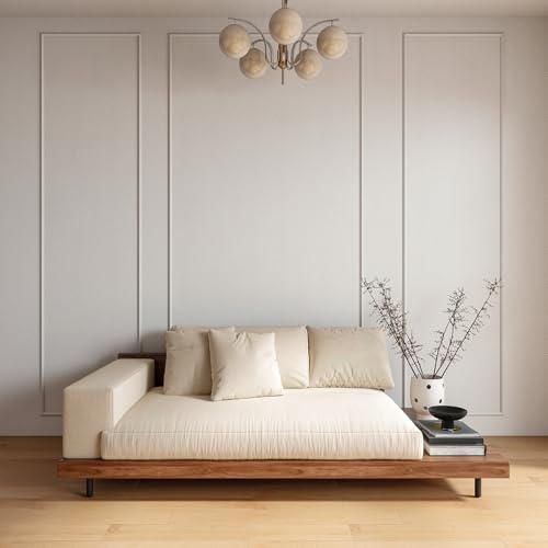Pangda 3set Peel and Stick Wall Molding Kit 3D Premade, 24x96in+48x96in - size: 24x96in+48x96in