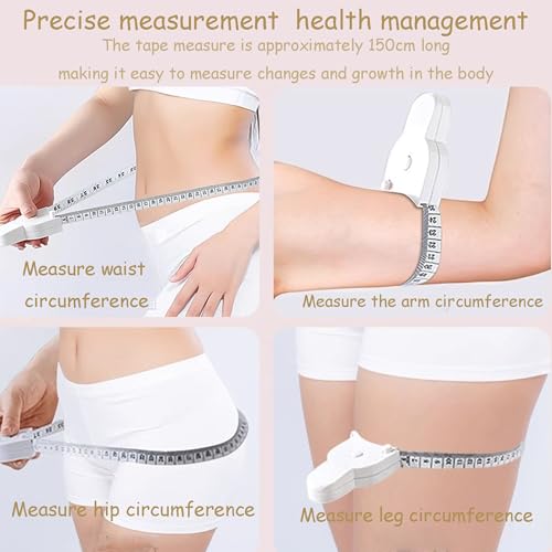 Measuring Tape for Body Measurements, White, 60 Inch - color: white