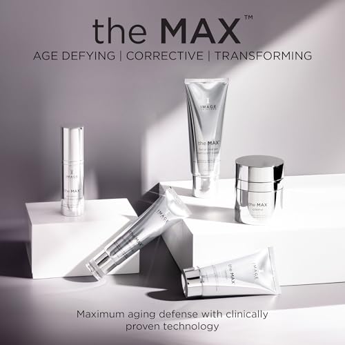 IMAGE Skincare, the MAX Facial Cleanser, Silky Face Wash with Peptides for Youthful Looking Skin, 4 fl oz