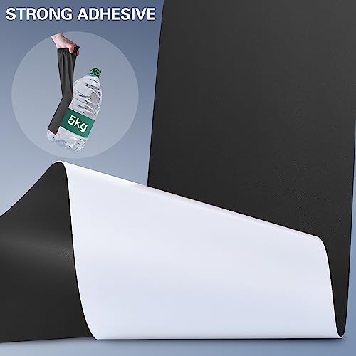 Leather Repair Tape, Self Adhesive Leather Repair Patch Kit Smooth Black - color: Smooth Black, size: 31.4x16 inch
