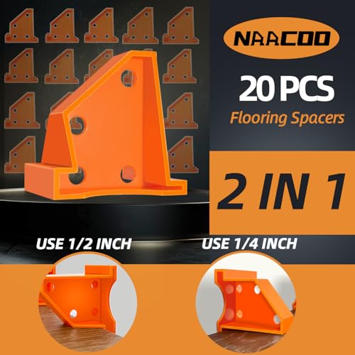 NAACOO Laminate Flooring Tools, 5in1 Pro Floor Install Kit for Vinyl Plank - style: Upgrade 5 in 1 Flooring Tools