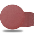 30 Pack 8" PSA Sanding Discs Set - 5 Each of 80, 100, 120, 180,240, 400 Grit - 8 Inch Self Adhesive Stickyback Sandpaper Discs for Drywall, Floor, Woodworking, Metal