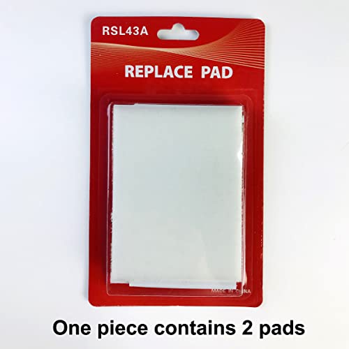 Paint Edger Replacement Pads for RSL43 Edge Trimmer, Edge Painting Tool for Walls Pads,Replacement Pad Bundle for Corner Painter and Trim Painting Tool,Refills (2 Pads Included)